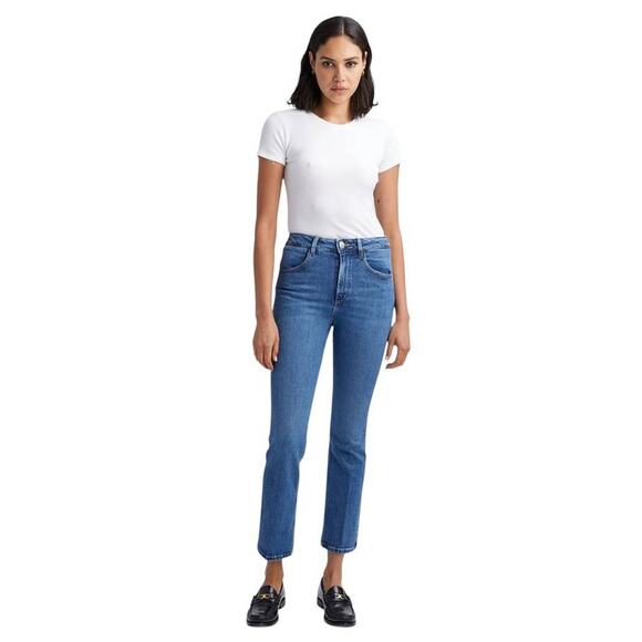 SPRWMN Ankle Flare Jeans in Charlotte 25 - Picture 1 of 4
